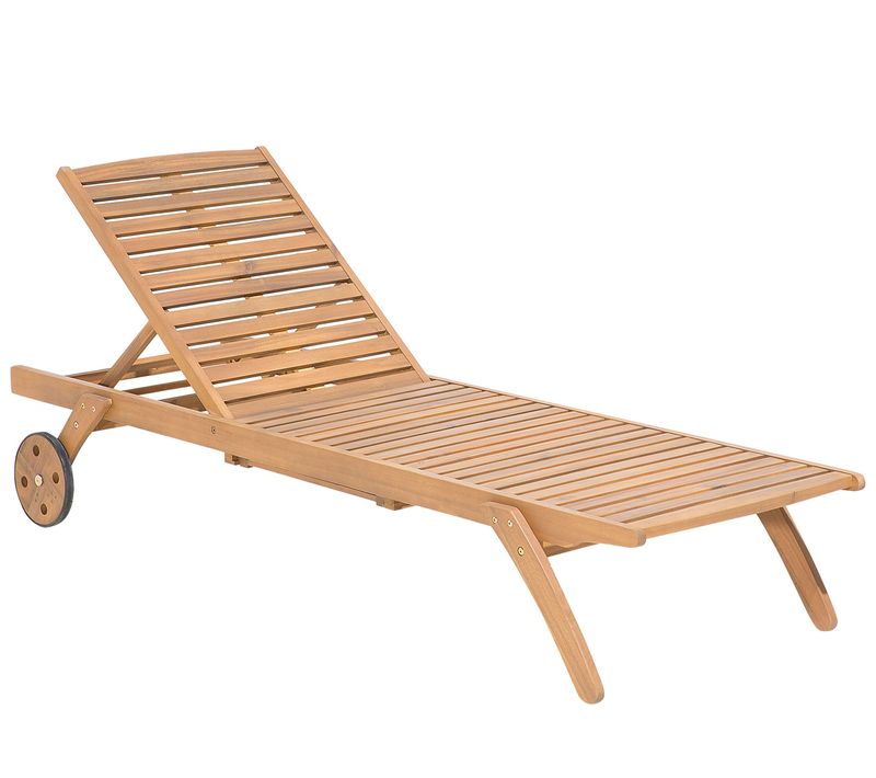 Chaise Longue Bois Bois Clair Cesana