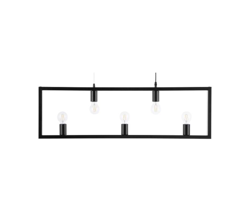 Lampe Suspension Bayas Métal Noir