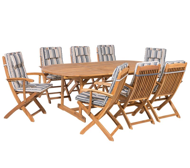Set De Salle à Manger Bois Solide Multicolore Maui