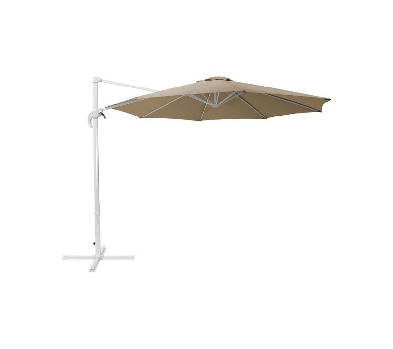 Grand Parasol Beige Sable D 300 Cm Savona