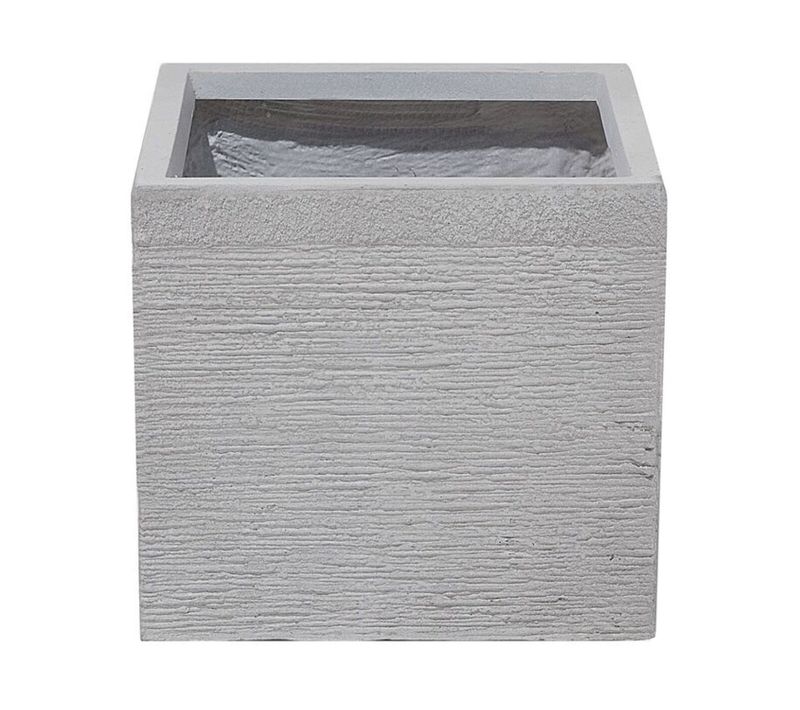 Pot De Fleurs Blanc 30 Cm Paros