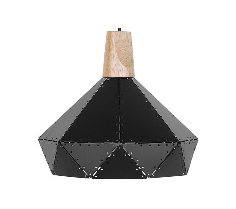 Lampe Suspension Somme Métal Noir