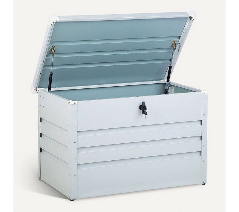 Coffre 100 X 62 Cm Gris Clair Cebrosa