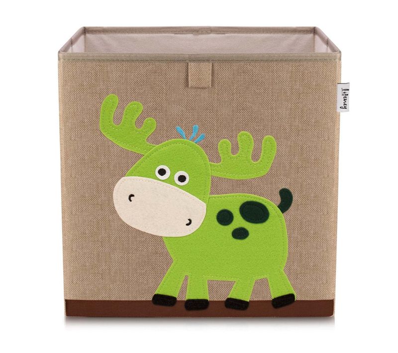 Boîte De Rangement En Tissu Pour Enfant "cerf", Compatible Ikea Kallax Lifeney