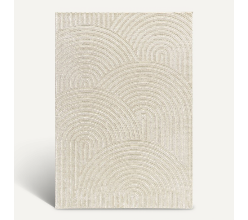 Tapis De Couloir Rio 15, 80x300cm, Ecru