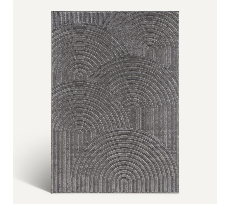 Tapis De Salon Rio 15, 160x230cm, Anthracite