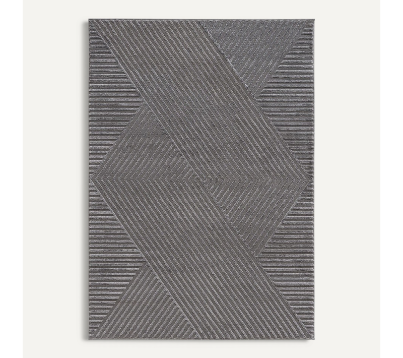 Tapis De Couloir Rio 16, 80x150cm, Anthracite