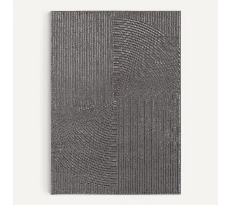 Tapis De Salon Rio 17, 160x230cm, Anthracite