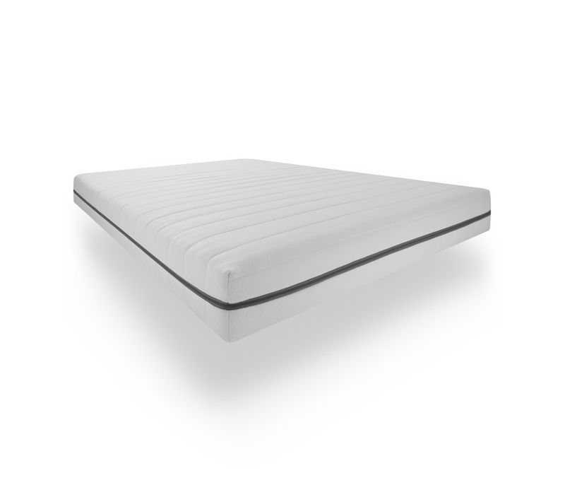 Matelas 100x190, Matelas Ergonomique 7 Zones En Mousse Froide, 2en1 Degré De Fermeté H2 H3
