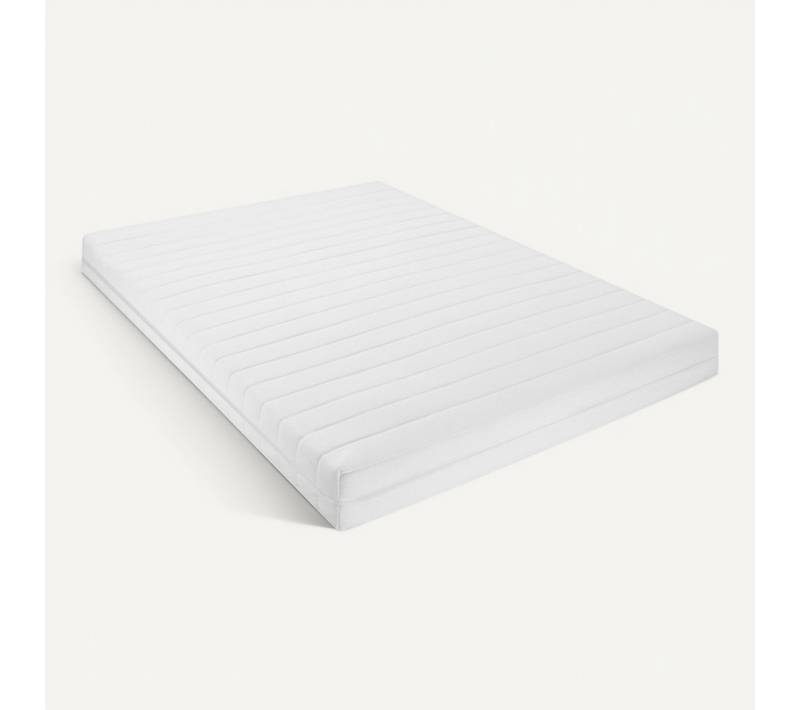 Matelas Mousse 100x200 cm, Mousse Froide, 7 Zones, Ferme, épaisseur 15 cm