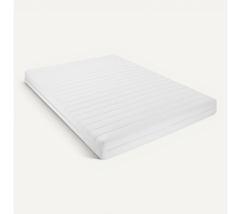 Matelas Mousse 200x200 cm, Mousse Froide, 7 Zones, Ferme