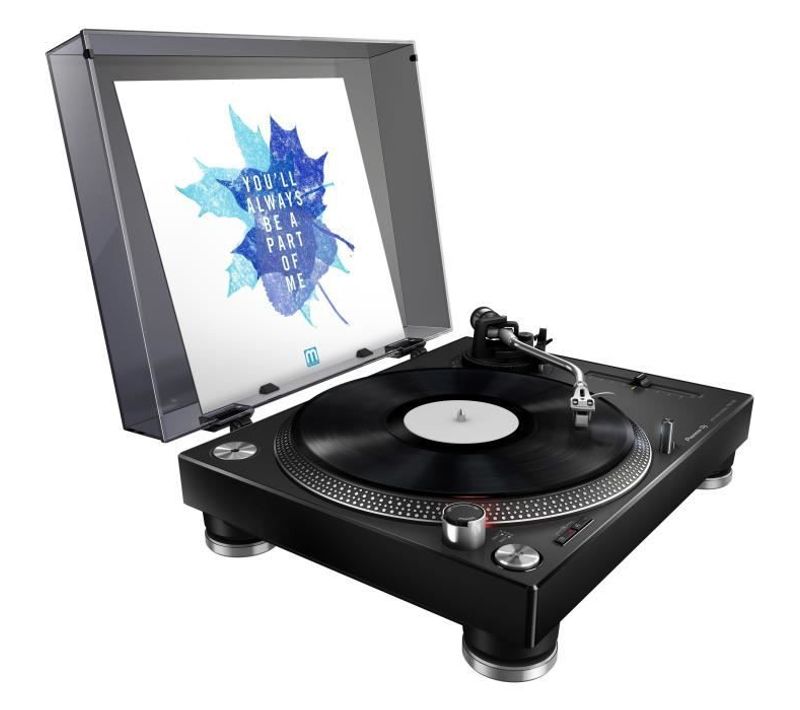 Platine Vinyle - Plx-500-k - Son Analogique - 1 Sortie USB - Noir