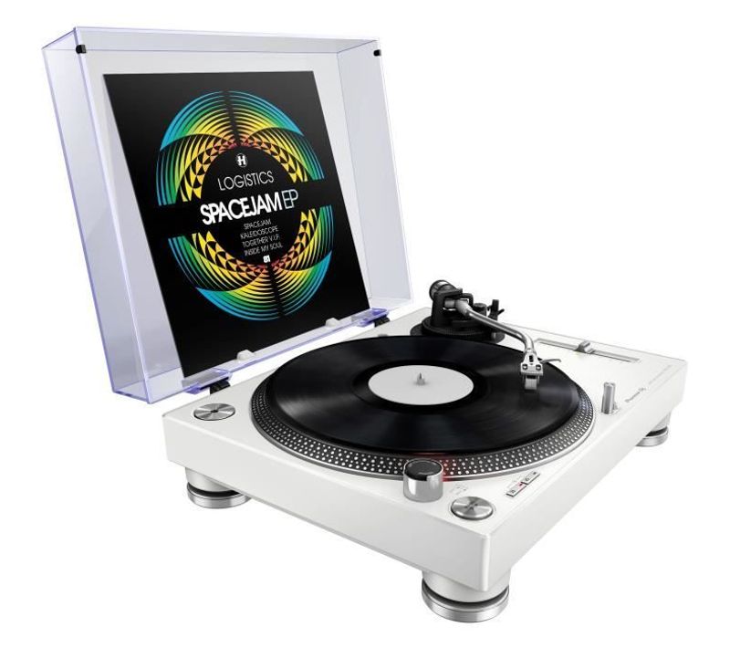 Platine Vinyle Tourne-Disque Blanc Plx-500