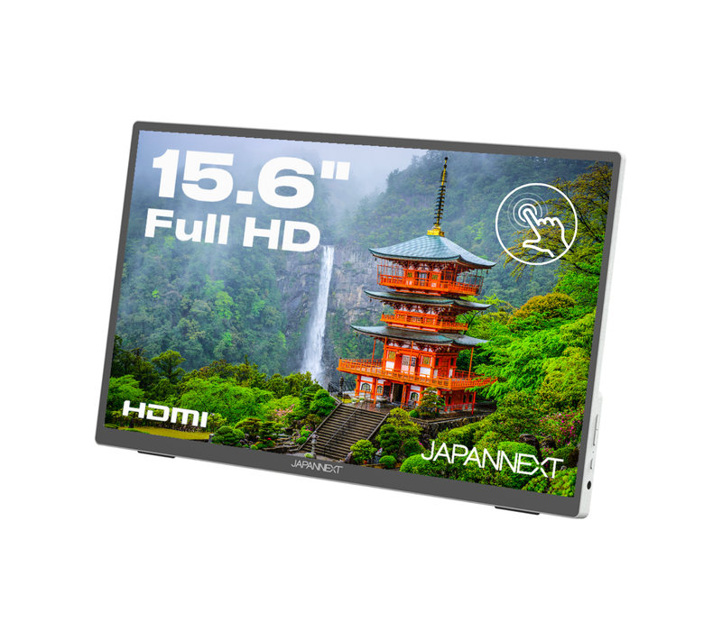 Japannext Ecran PC Tactile - 15.6" - Fhd - Jn-md-i156fhdr-t