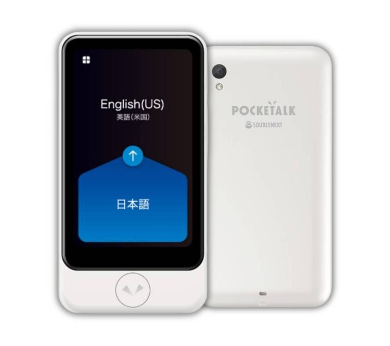 Traducteur Instantané - Pocketalk S Plus - Avec Caméra - Blanc