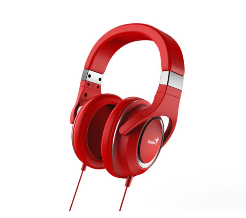 Casque Filaire Hs-610 Rouge