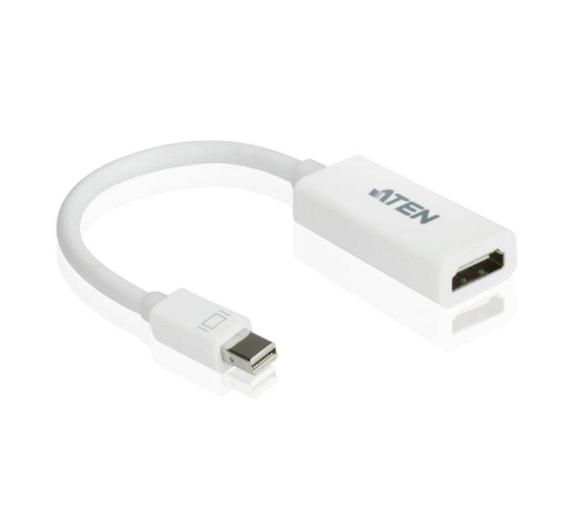 Aten Convertisseur Compact Et Passif Pour Mini Display Port à HDMI. Pour Résolutions Jusqu'à 1920 X