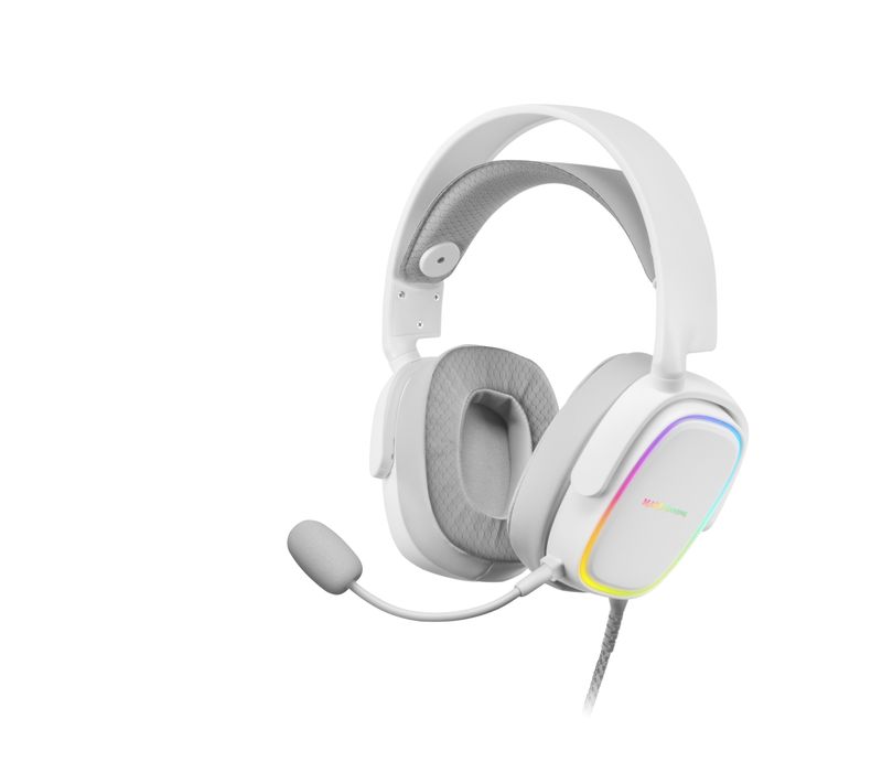Casque Filaire Mhaxw Écouteur/ Blanc
