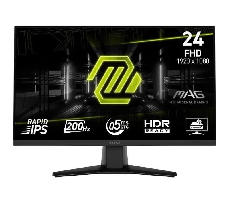 Ecran PC Gamer - 24 - Fhd - 200hz - Dalle Ips - 0,5ms - Mag242f