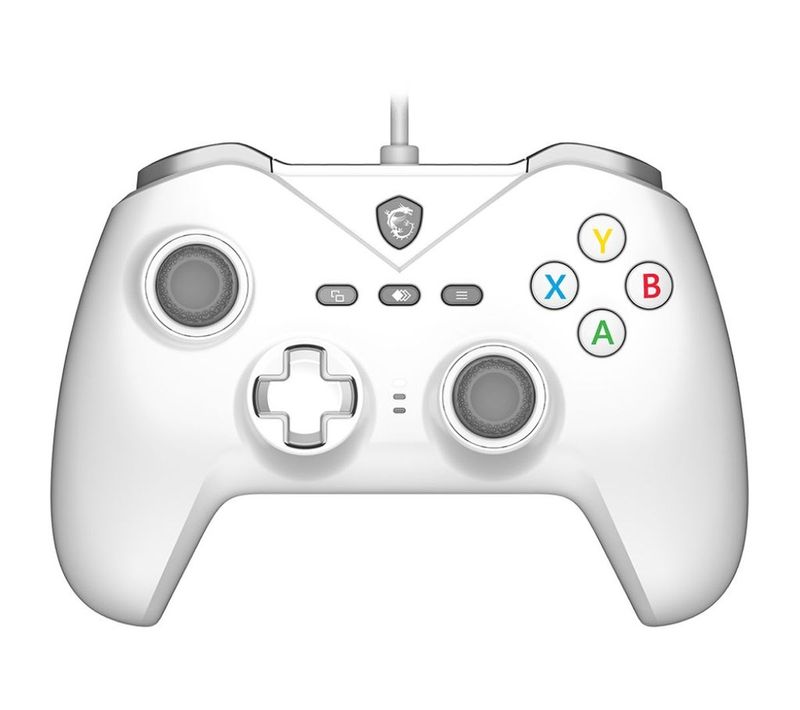 Manette Filaire Force Gc200 Blanche - Gâchettes Hall, Vibrations, USB