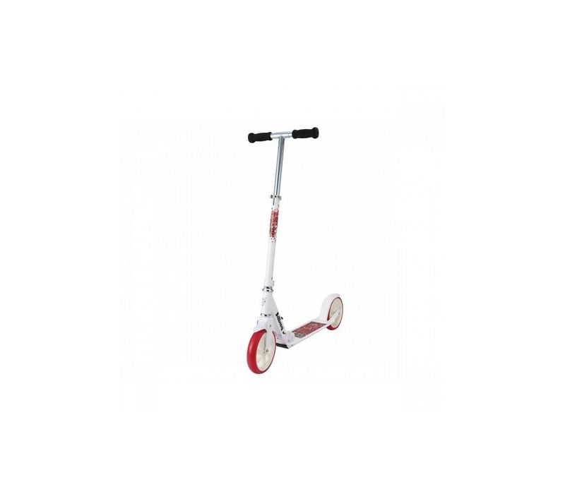 Trottinette 8" Blanche / Rouge Deluxe Jdbug