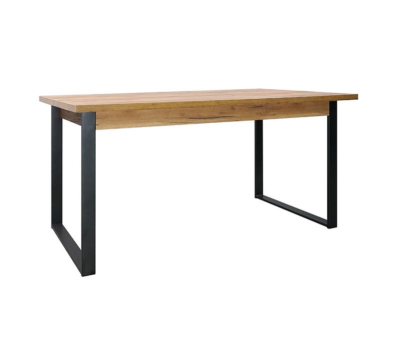 Table À Manger 152 X 90 Cm Pieds Métal Ron