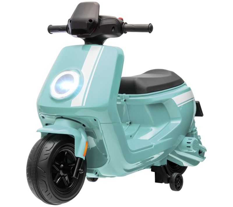 Moto Électrique Enfant 6v - Avant/arrière, LED, Musique - 18-36 Mois - Vert