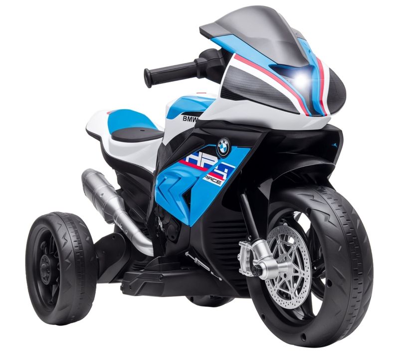 Moto Électrique Enfant - Phares, 3 Modes De Musique - 1.5-5 Ans - Bleu