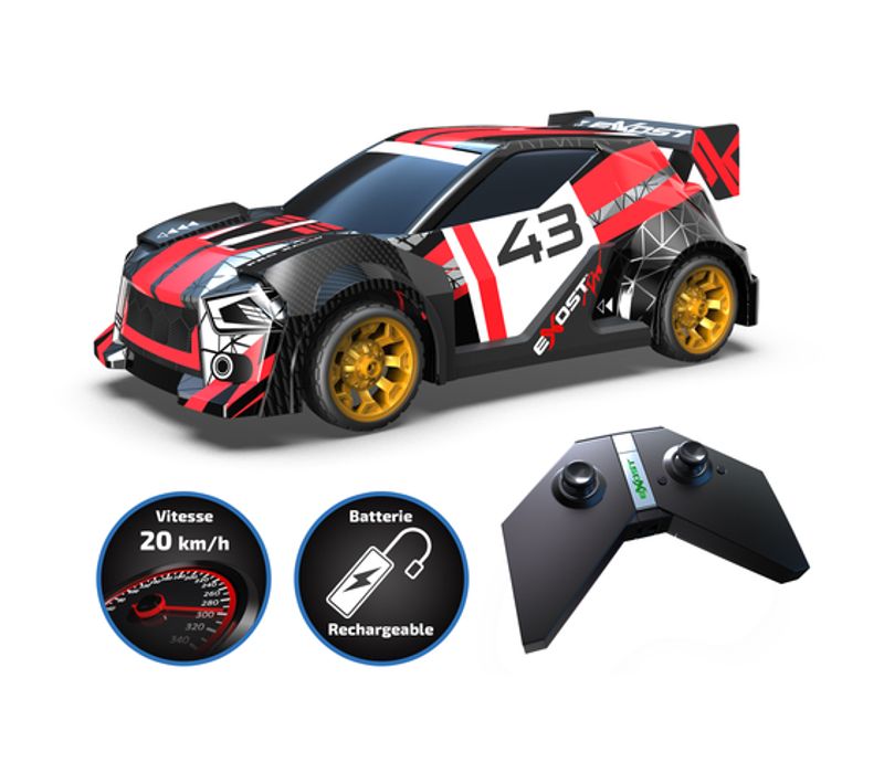 Exost Voiture Rc Rally Xtr 1:14