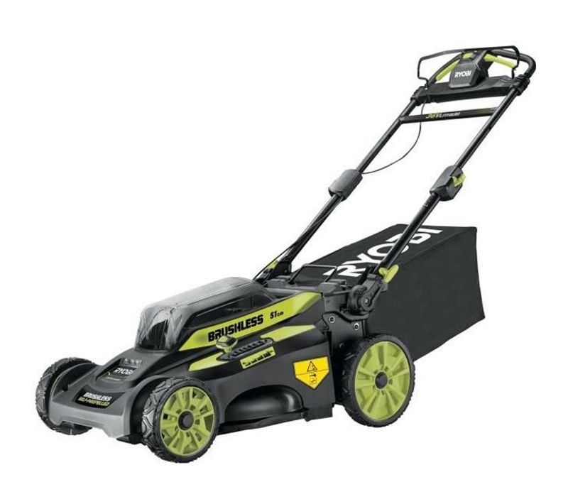 Ryobi - Tondeuse Tractée 36v Maxpower - Brushless - Ø Coupe 51 Cm + Batterie 36v 6,0 Ah High Energy