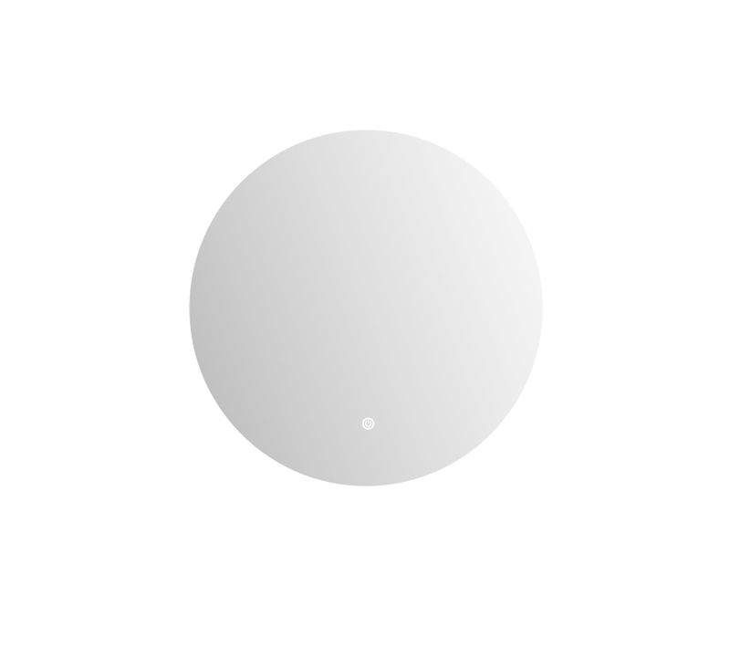 Miroir Salle De Bain Rond Lumineux 60 Cm Avec LED Éclairage