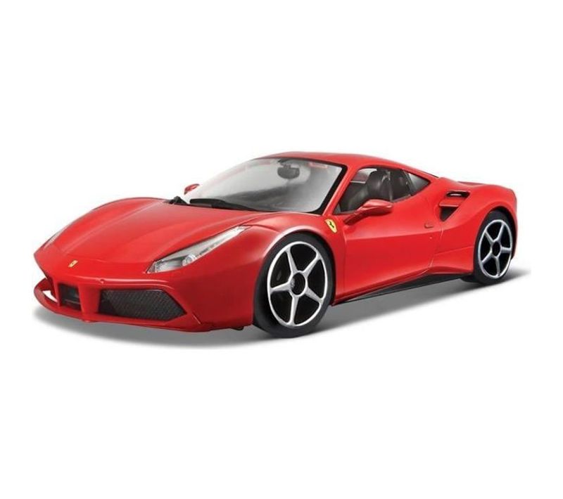 Voiture Ferrari En Métal 488 Gtb À L'échelle 1/18eme