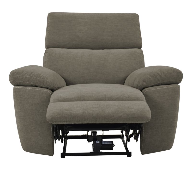 Fauteuil relax électrique ORION tissu marron