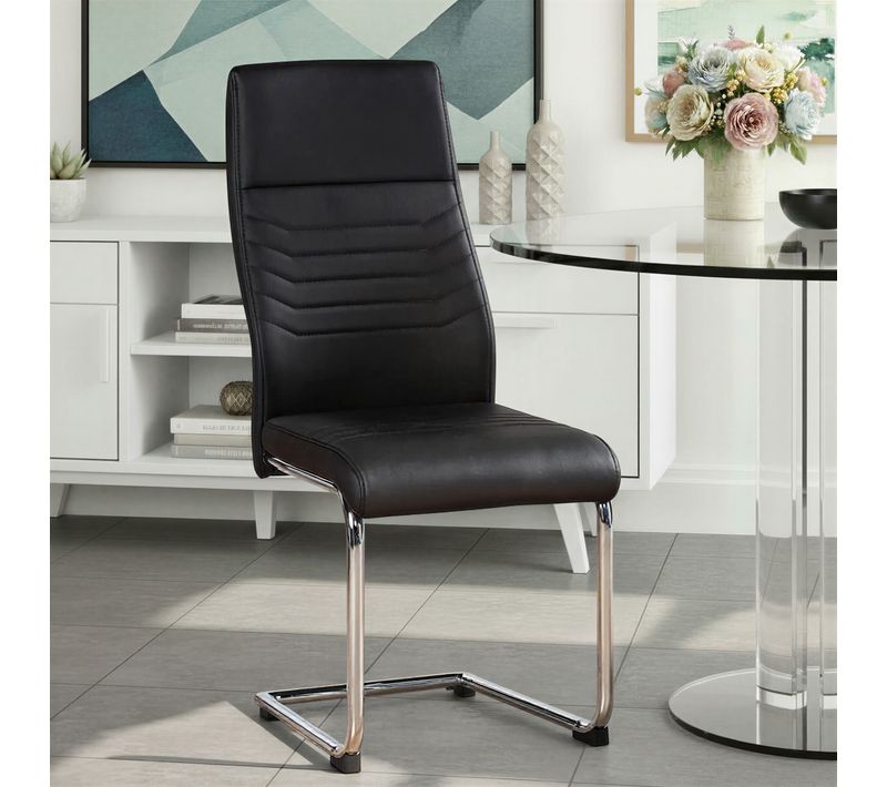 Chaise FLAVIE gris foncé