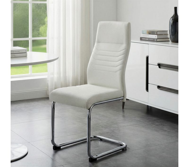 Chaise FLAVIE blanc