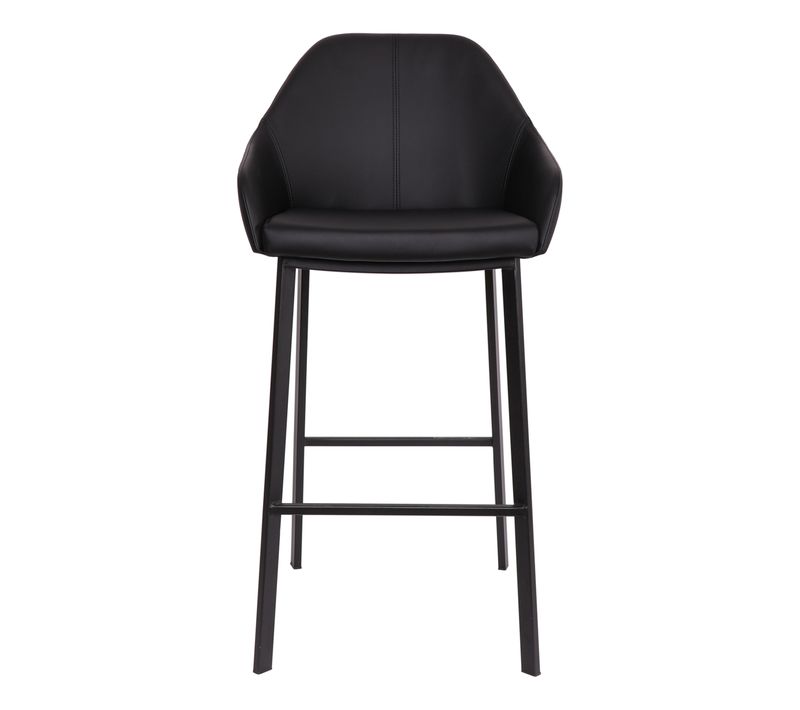 Tabouret de bar H.73 FABIO noir