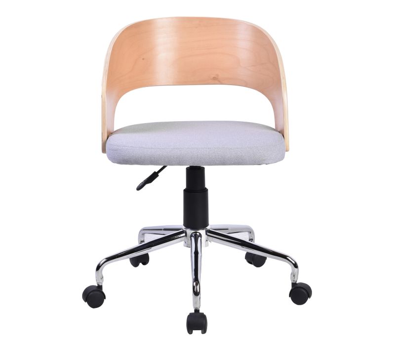 Fauteuil de bureau ISU Gris et bois