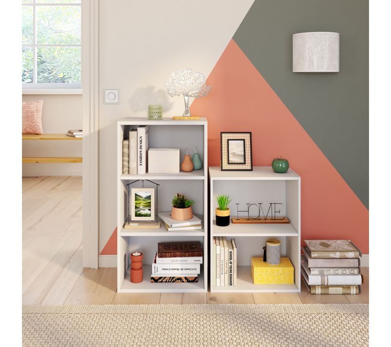 Etagère 2 cases POYANG 3 Blanc
