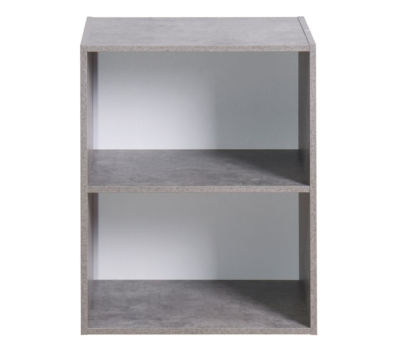 Etagère 2 cases POYANG 3 imitation béton