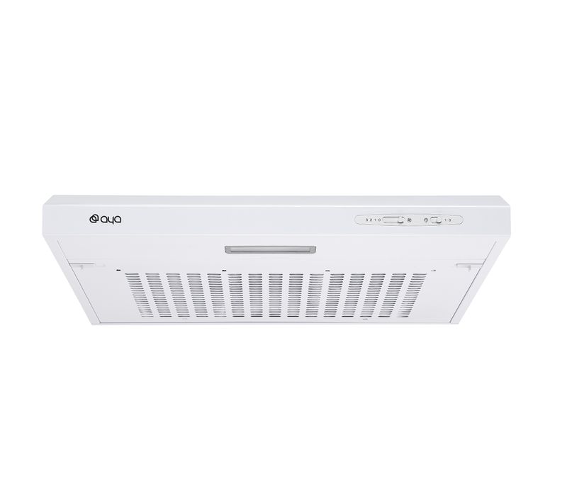 Hotte visière AYA AHV60WLED/2 blanc