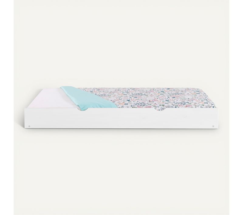Tiroir lit 90x190 cm BLOOM Blanc