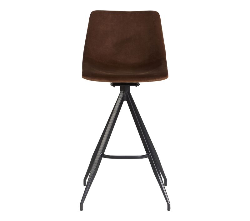 Tabouret de bar H. 63 cm TENA taupe