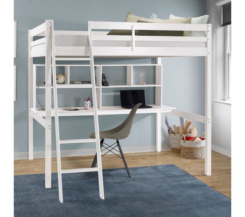 Option bureau pour mezzanine BLOOM Blanc