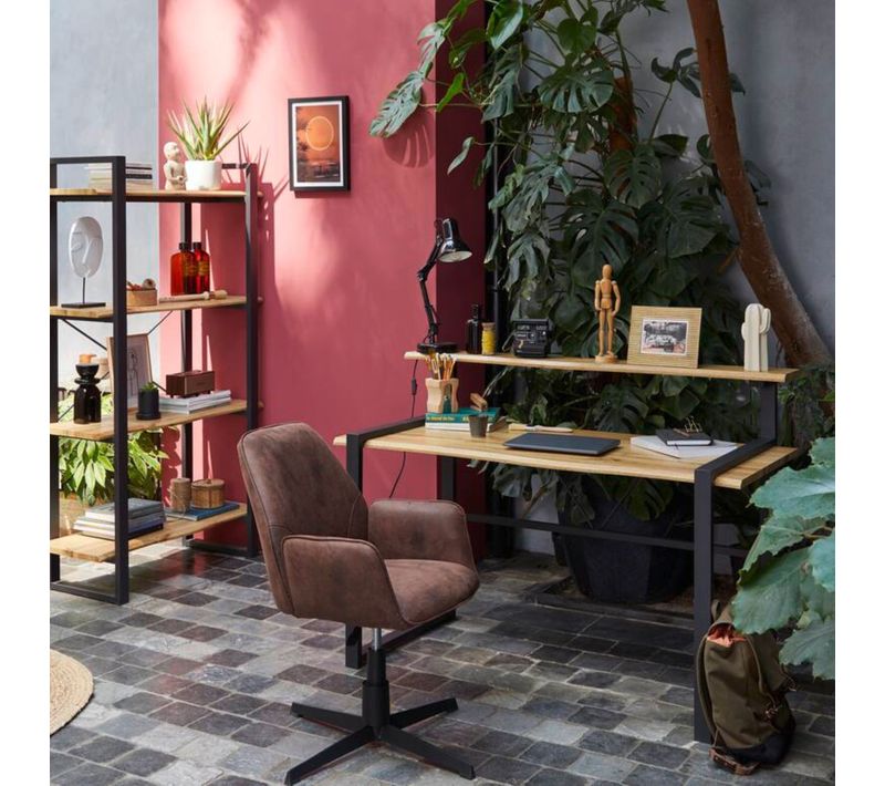 Fauteuil de bureau ROMAN marron