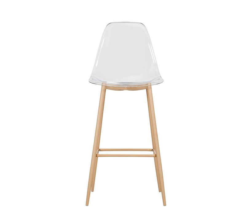 Tabouret de bar H. 74 cm LYNETTE transparent