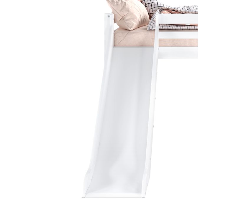 Option toboggan lit mi haut BLOOM Blanc