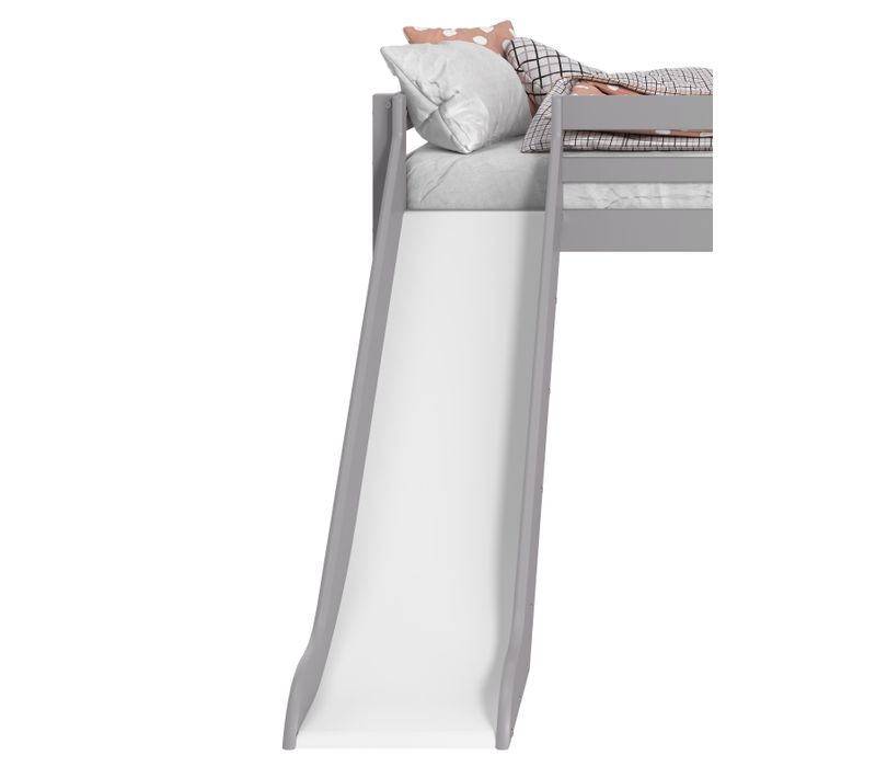 Option toboggan lit mi haut BLOOM Gris