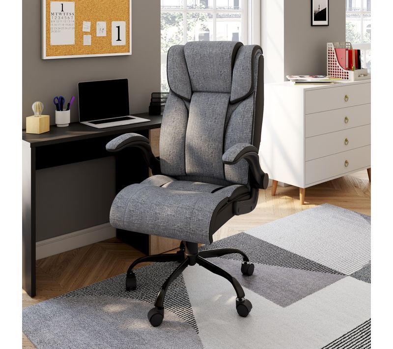 Fauteuil de bureau ergonomique BODR gris