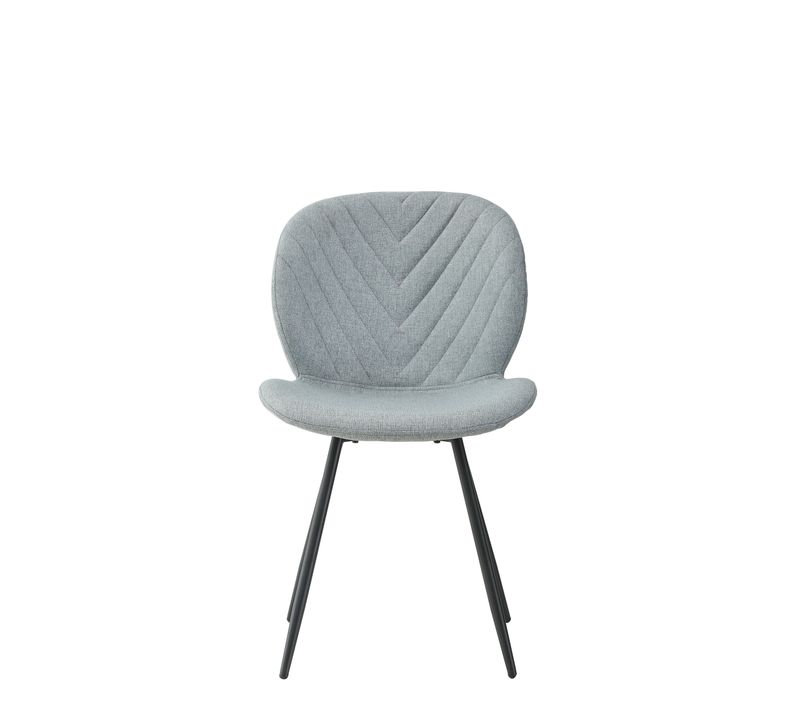 Chaise MARGAUX gris/bleuté