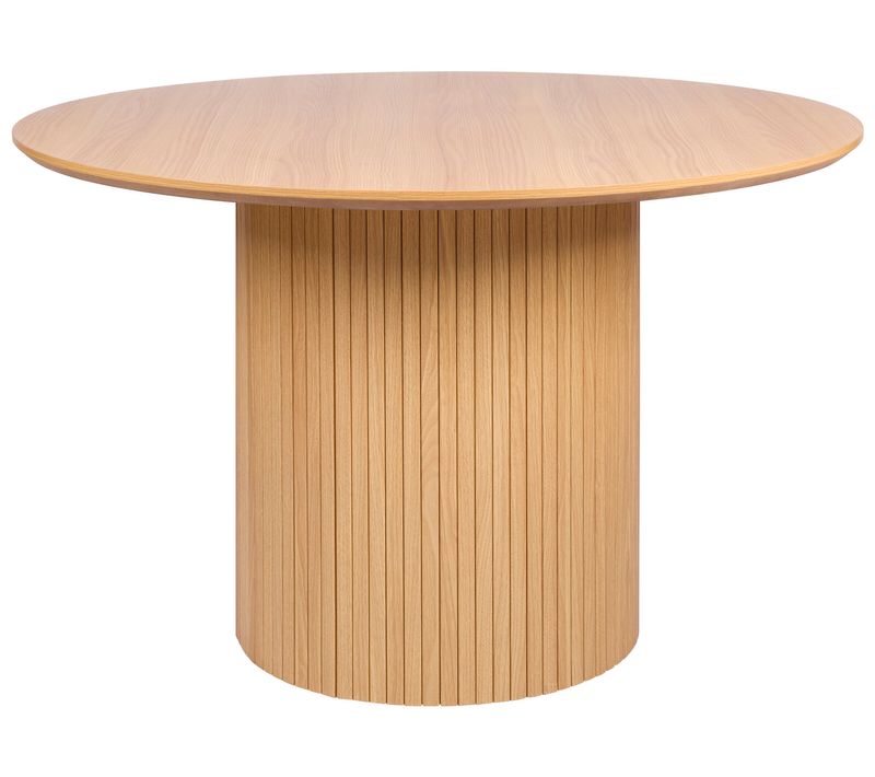 Table ronde OSAKA imitation chêne